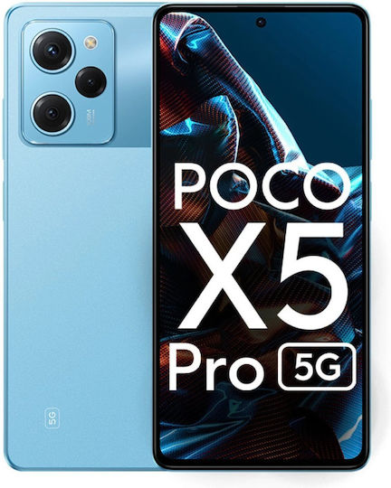 Xiaomi Poco X5 Pro 5G Dual SIM (6GB/128GB) Blue view 1