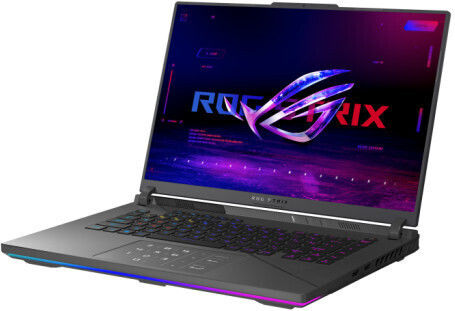 Asus ROG Strix G16 G614JIR-N4075 16" QHD+ 240Hz (i9-14900HX/32GB/1TB SSD/GeForce RTX 4070/No OS) Eclipse Gray (US Keyboard) view 2