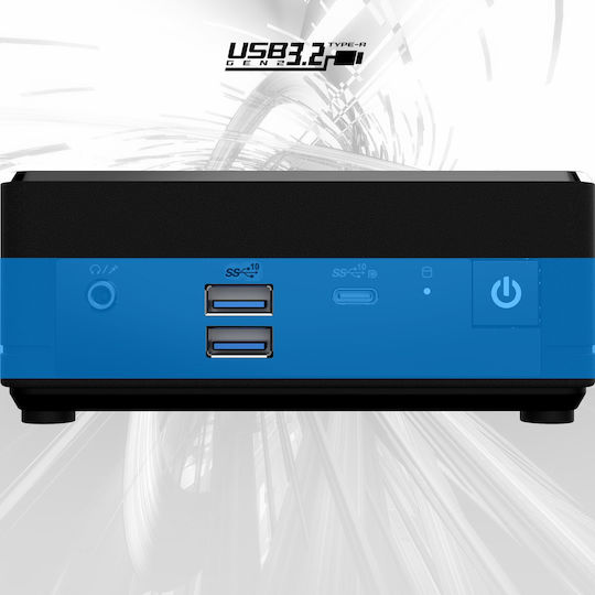 MSI Cubi N ADL-006DE Mini PC (Celeron N200/4GB DDR4/128GB SSD + 128GB /W11 Pro) view 5