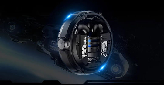 The Transformers TF-T23 In-ear Bluetooth Handsfree Earphones with Charging Case Black view 5