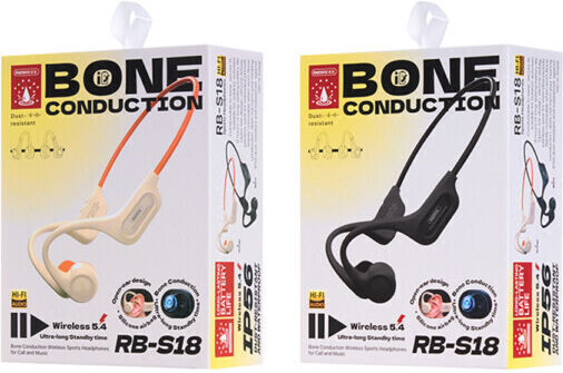 Remax RB-S18 Bone Conduction Bluetooth Handsfree Earphones with Sweat Resistance Black