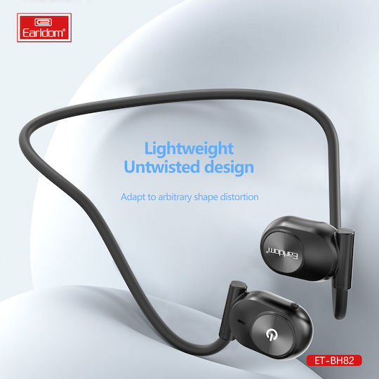Earldom ET-BH82 Open Ear Bluetooth Handsfree Earphones Black view 7