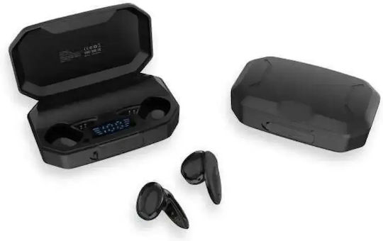 TN73 Max Earbud Bluetooth Handsfree Earphones with Charging Case Black view 2