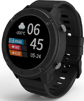 BlackView X5 47mm Smartwatch with Heart Rate Monitor (Black) view 4