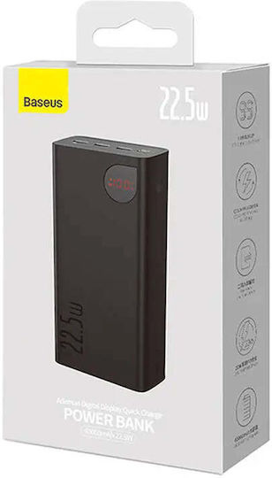 Baseus Adaman Power Bank 40000mAh 22.5W with 3 USB-A Ports and USB-C Port Black view 7
