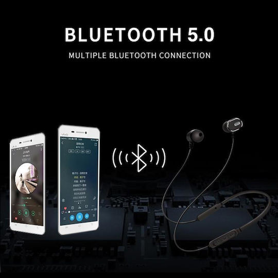 DM-22 In-ear Bluetooth Handsfree Earphones Black view 4