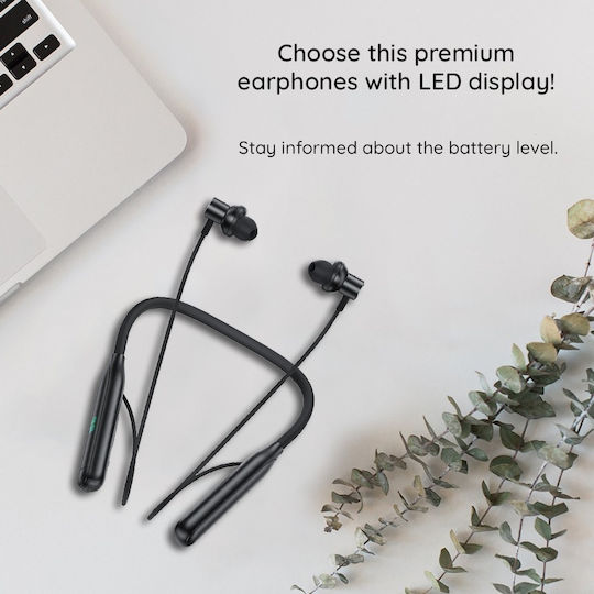 Acefast N4 In-ear Bluetooth Handsfree Earphones with Sweat Resistance Black view 2