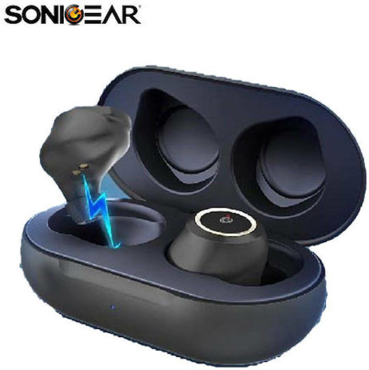 Sonic Gear Earpump 2 In-ear Bluetooth Handsfree Earphones with Charging Case Black view 4