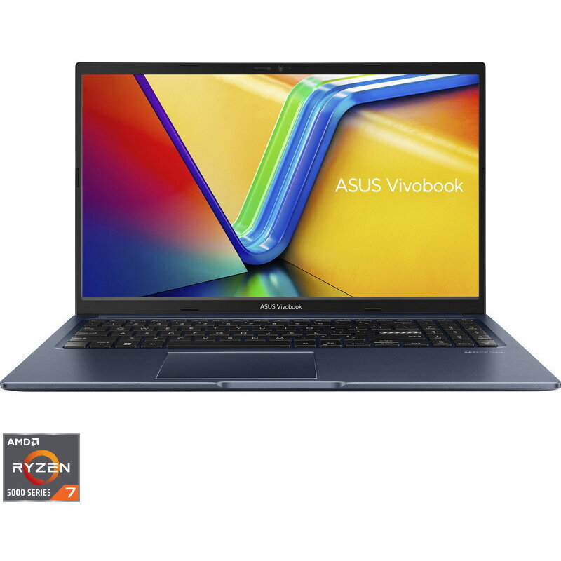 Asus Vivobook 15 M1502YA-BQ579 M1502YA-BQ579 15.6" IPS FHD (Ryzen 7-5825U/16GB/512GB SSD/No OS) Quiet Blue (International English Keyboard) view 1