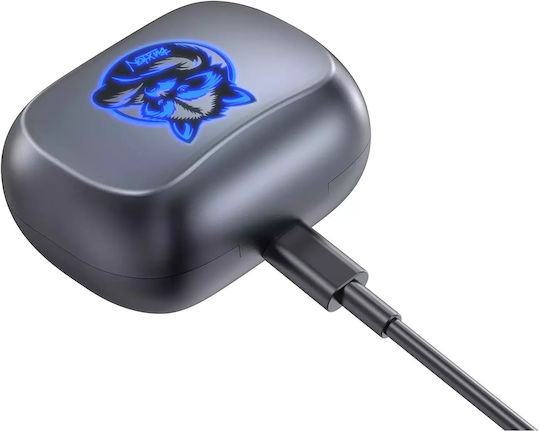 Buxton BTW8200 Raccoon In-ear Bluetooth Handsfree Earphones with Sweat Resistance and Charging Case Black view 7