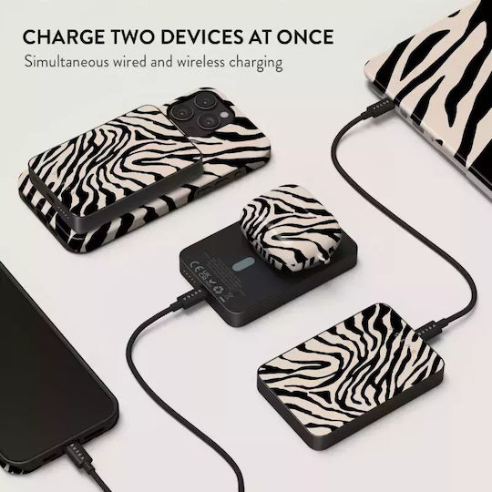 Burga MagSafe Power Bank 5000mAh 7.5W with USB-C Port Gunmetal - Imperial view 5