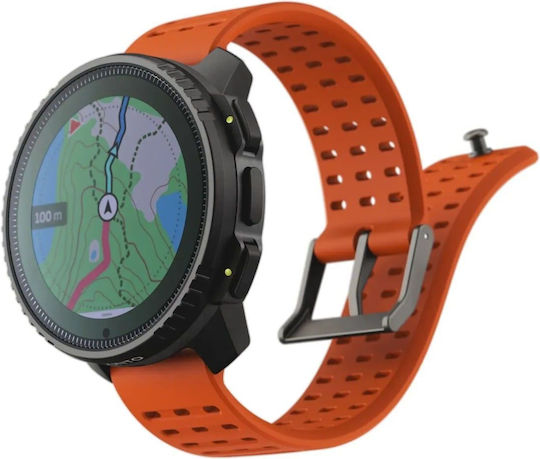 Suunto Vertical Solar Stainless Steel 49mm Waterproof Smartwatch with Heart Rate Monitor (Canyon) view 7