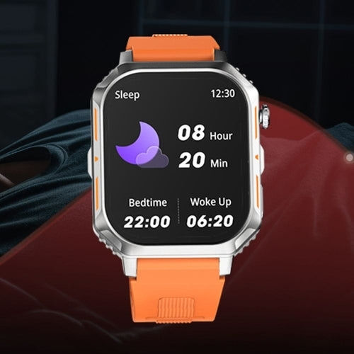 Riversong Motive 8S Smartwatch with Heart Rate Monitor (Orange) view 3