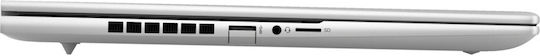 HP Envy 16-h1003ns 16" IPS QHD+ 120Hz (i7-13700H/16GB/1TB SSD/GeForce RTX 4060/W11 Home) Natural Silver (ES Keyboard) view 4
