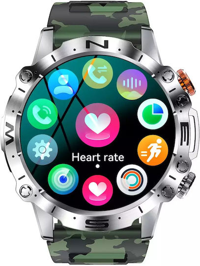 Nubi K59 Smartwatch with Heart Rate Monitor (Green) view 4