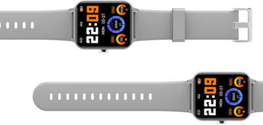 BlackView R30 Smartwatch with Heart Rate Monitor (Gray) view 4
