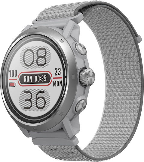 Coros Apex2 Pro Aluminium 47mm Waterproof Smartwatch with Heart Rate Monitor (Gray) view 4