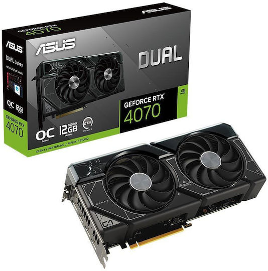 Asus GeForce RTX 4070 12GB GDDR6X Dual OC Graphics Card