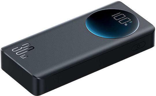 Joyroom JR-PBF03 Power Bank 30000mAh 30W with 2 USB-A Ports and USB-C Port Quick Charge 3.0 Black vue 6