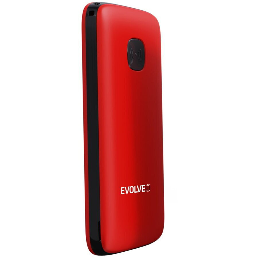 Evolveo EasyPhone ID Single SIM Mobile with Large Buttons Red view 7