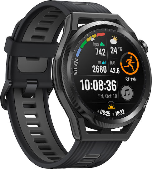 Huawei Watch GT Runner 46mm Waterproof with Heart Rate Monitor (Black) view 2