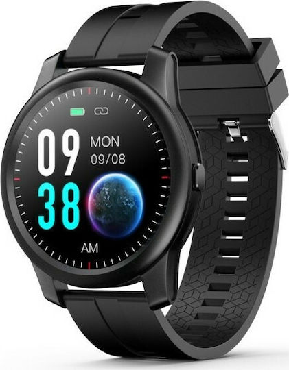 Elephone R8 Smartwatch with Heart Rate Monitor (Black) view 2