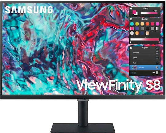 Samsung S27B800PXU IPS HDR Monitor 27" 4K 3840x2160 with Response Time 5ms GTG view 6