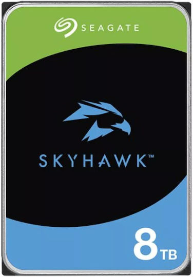 Seagate Skyhawk +Rescue 8TB HDD Hard Drive 3.5" SATA III with 256MB Cache for Desktop / Recorder ST8000VX010 vue 4