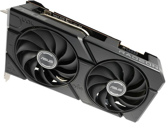 Asus Radeon RX 7600 8GB GDDR6 Dual Evo OC Graphics Card view 4
