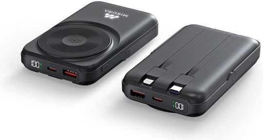 MISURA MH09 Power Bank 10000mAh 22.5W Power Delivery Black view 2
