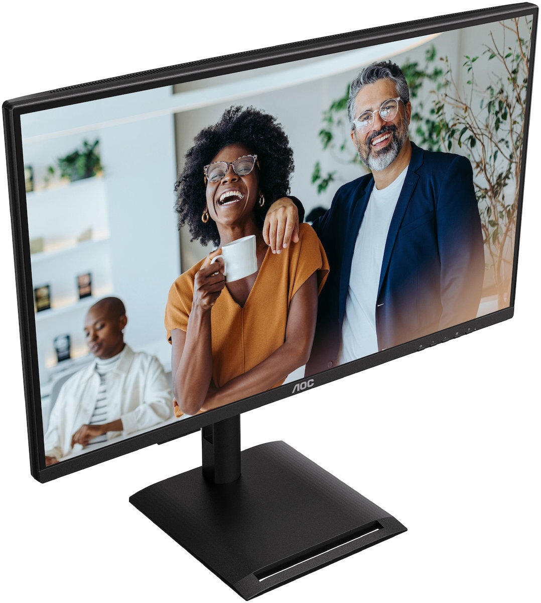 AOC Q27P4CV Monitor 27" QHD 2560x1440 with 4ms GTG Response Time view 9