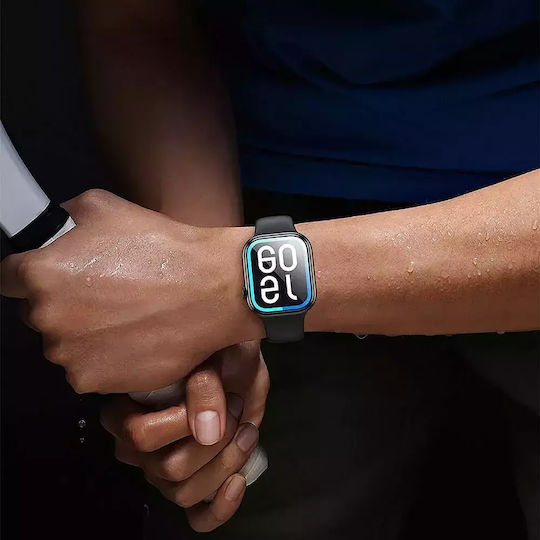 Hoco Y30 Smartwatch with Heart Rate Monitor (Black) vue 4