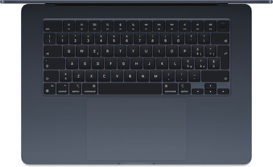 Apple MacBook Air 15" (2024) 15.3" Retina Display (M3-8-core/16GB/512GB SSD) Midnight (International English Keyboard) view 2