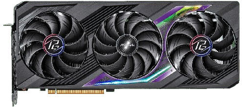 ASRock Radeon RX 7800 XT 16GB GDDR6 Phantom Gaming OC Graphics Card view 2