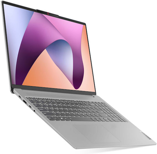 Lenovo IdeaPad Slim 5 16IRL8 16" IPS QHD+ (i5-1340P/16GB/256GB SSD/W11 Home) Cloud Grey (DE Keyboard) view 5