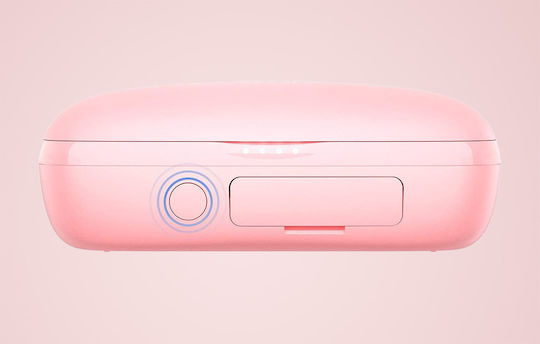 Tribit FlyBuds 3 Bluetooth Handsfree Earphones with Sweat Resistance and Pink Charging Case vista 3