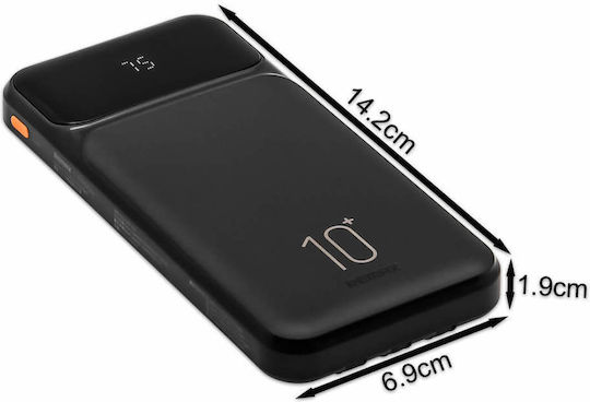 Remax RPP-683 Reyluck Series Power Bank 10000mAh Black view 3