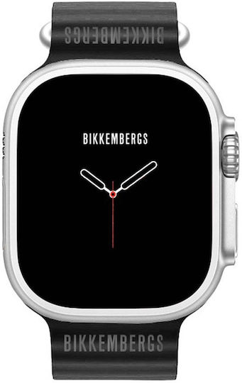 Bikkembergs BK10-1 Aluminium Smartwatch with Heart Rate Monitor (Black)