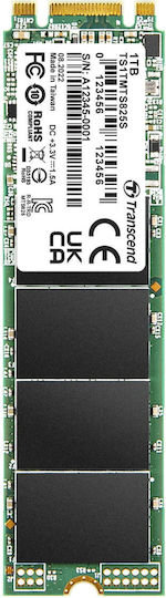 Transcend 825S SSD 1TB M.2 Type with SATA III Connection view 2