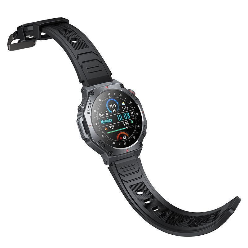 Hoco Y37 45mm Smartwatch Black view 4