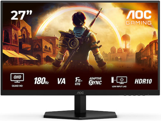 AOC Q27G42XNE VA HDR Monitor 27" QHD 2560x1440 180Hz with Response Time 1ms GTG vista 2