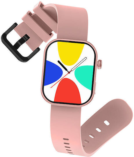 Zeblaze Btalk Plus Smartwatch with Heart Rate Monitor (Pink) view 5