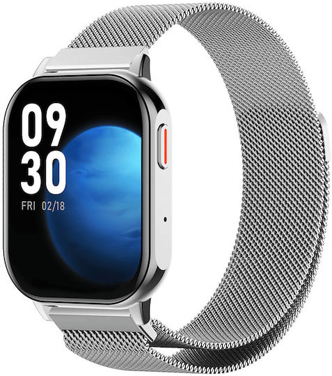 Proove Elysium Smartwatch with Heart Rate Monitor (Silver) view 1