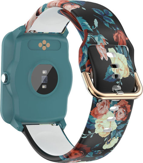 Bemi KIX-M Smartwatch with Heart Rate Monitor (Green) view 2