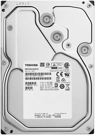 Toshiba Enterprise Helium MAMR 20TB HDD Hard Drive 3.5" SATA III 7200rpm with 512MB Cache for NAS MG10ACA20TE view 3