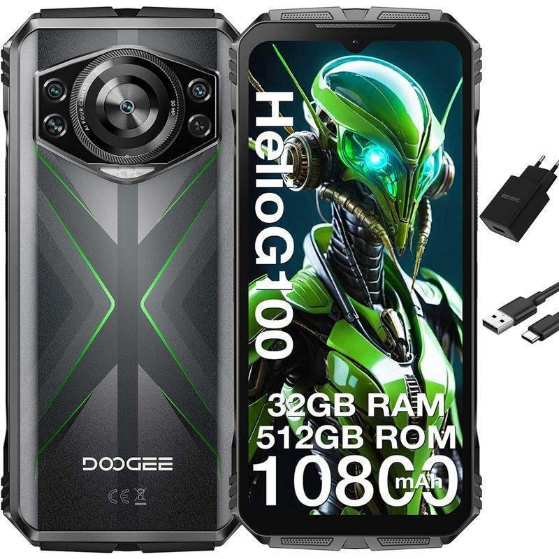 Doogee S118 Dual SIM (12/512GB) Rugged Smartphone Green
