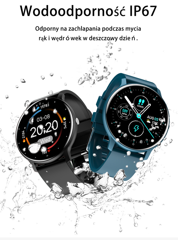 Gravity Gt1 45mm Smartwatch with Heart Rate Monitor Multicolour vue 5