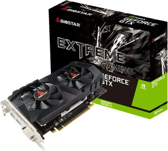 Biostar GeForce GTX 1050 Ti 4GB GDDR4 Graphics Card view 1
