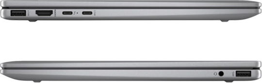 HP Envy x360 14-fc0008nv 14" IPS FHD+ Touchscreen (Ultra 5-125U/16GB/512GB SSD/W11 Home) Natural Silver (GR Keyboard) view 4