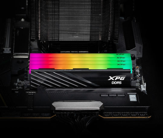 Adata Lancer DDR5 with Module 1x16GB and Speed 6000 for Desktop AX5U6000C3016G-SLABRBK view 3